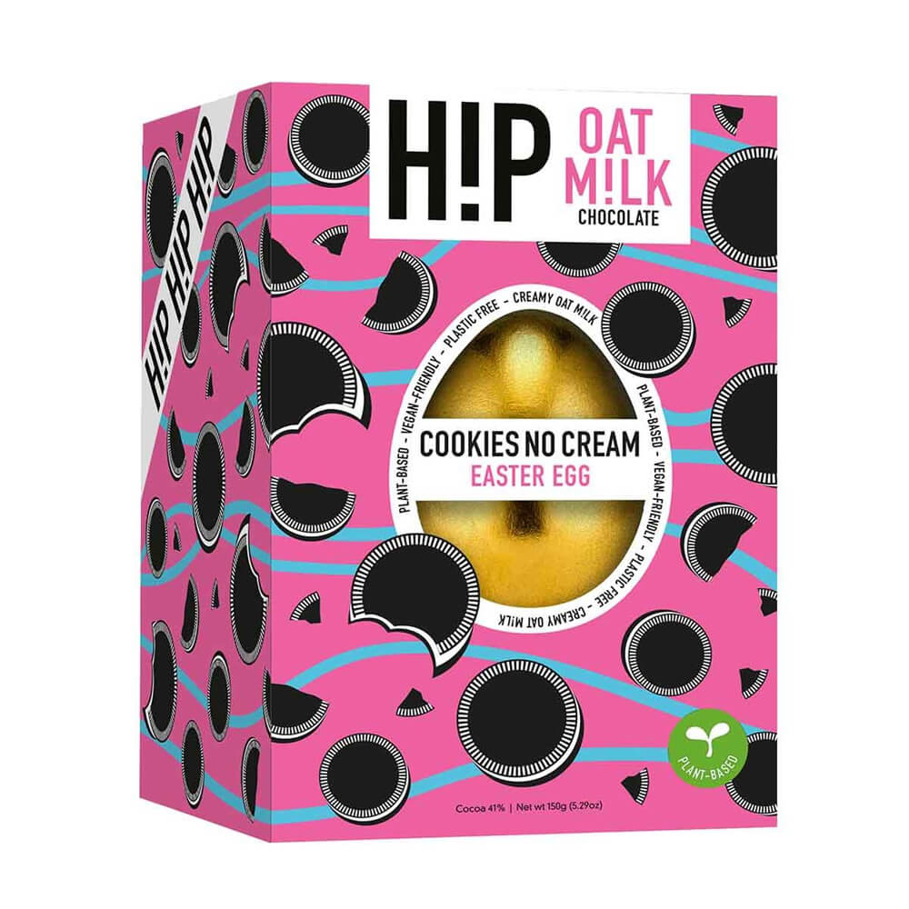 HIP Chocolate Cookies No Cream Oat Milk Easter Egg